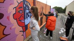 Mural del IES Catabois