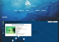 La web incluye un mapa interactivo sobre los naufragios.