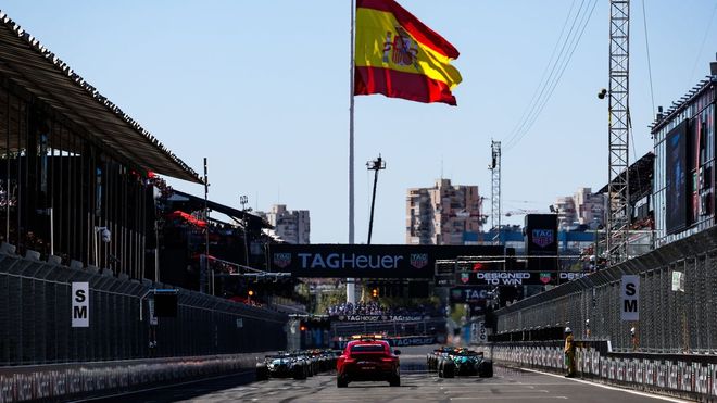 Gran Premio de Espa�a, en Madrid. 