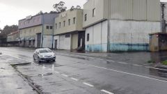 En una imagen de archivo, la carretera AC-305 en Imo (Dodro), a pocos metros del lugar en el que se produjo el siniestro