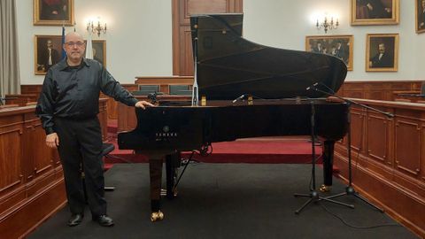Juan Ram&oacute;n M&eacute;ndez, pianista espa&ntilde;ol que participa en el festival.