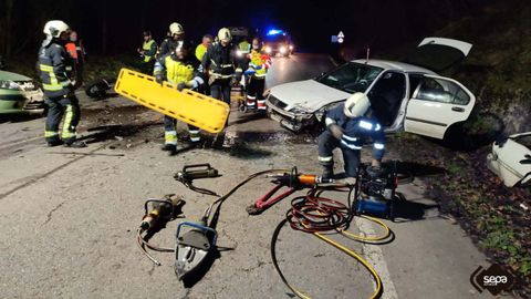 Accidente de tr�fico en Caso