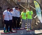 Tino Rodr�guez y Cristina Noya, ocupando el caj�n de los terceros.