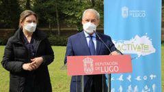 El presidente de la Diputaci�n y la diputada de Turismo de Lugo presentaron el programa Act�vate