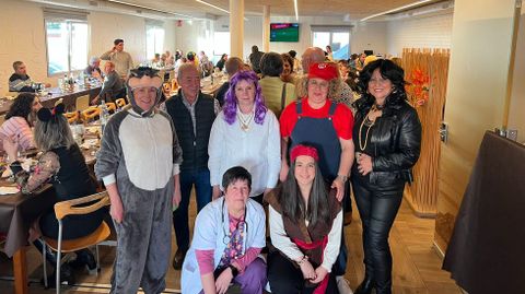 Cocido de la asociaci�n R�a de Lema, en el c�mping Baldayo