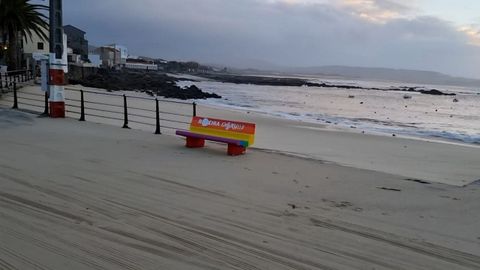 Marea viva en Corrubedo