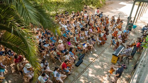 campamento de violn folc para nios Fiddle 