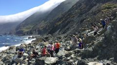 La playa de Teixidelo