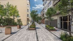 Recreaci�n de c�mo quedar� la calle Montevideo