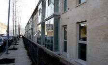 La urbanizaci�n de Belv�s, en la imagen, impuls� la oferta de pisos protegidos en Santiago.