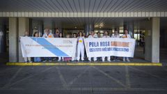 Concentraci�n de m�dicos, este jueves en Montecelo, en la semana de huelga contra el estatuto marco del ministerio