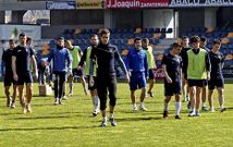 La plantilla granate volvi� ayer a entrenar en Pasar�n despu�s de mucho tiempo sin poder hacerlo.