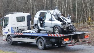 En el siniestro murieron un var�n de 38 a�os y una mujer de 49