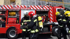 Foto de archivo de una intervenci�n de los bomberos