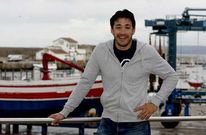 David Chouci�o empez� en el mar con 20 a�os y ahora da trabajo a tres marineros. 