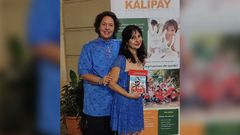 Anna Balcells y Loli Beloso, este noviembre en Barcelona, durante la presentacin del libro sobre la impulsora de la Fundacin Kalipay de Filipinas