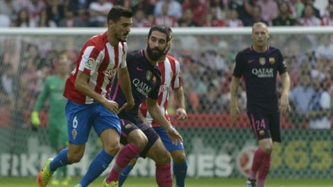 El Sporting visita el Camp Nou