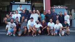 El pasado viernes, d�a 17, el parque comarcal de bomberos Costa da Morte de Cee cumpli� veinte a�os desde su puesta en marcha. Personal del parque y antiguos compa�eros se reunieron en las instalaciones.