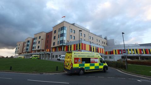 Imagen de archivo de un hospital britanico