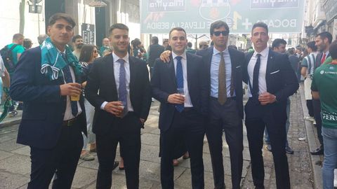 Mike, Ale, Nes, Felipe y Vences