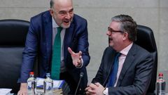  Queda mucho por hacer , afirma el comisario europeo de Seguridad, el brit�nico Julian King (derecha)