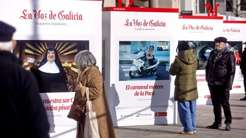 Inauguraci�n de la exposici�n �Un a�o de Voz� 2025 en el Cant�n Grande.