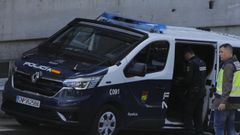 Imagen de archivo de una intervenci�n de la Polic�a Nacional en A Coru�a en el 2024