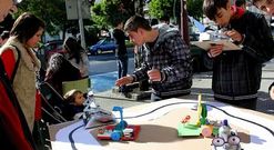 Los alumnos del instituto de Melide mostraron a los vecinos proyectos de ciencia y tecnolog�a.