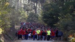 Las fotos del caminata multudinria por el Camino de Invierno 2025