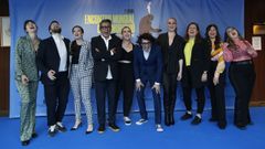 Alfombra de la segunda edici�n de EMHU en A Coru�a