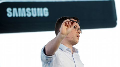 El responsable de estrategia de Samsung Electronics para Europa, Mark Notton.