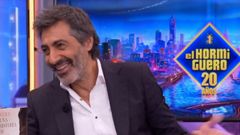 Captura de la entrevista de Juan del Val en el programa de Pablo Motos para presentar Vera, una historia de amor