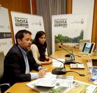 Perfecto Rodr�guez y V�zquez, ayer, en la presentaci�n del evento