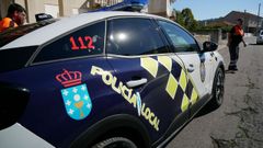 Veh�culo de la Polic�a Local de Barbad�s.