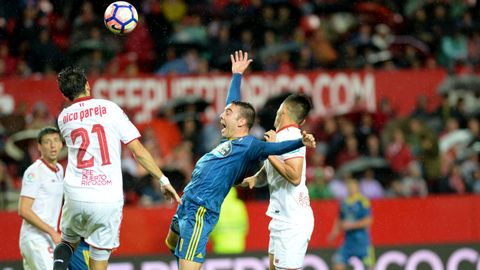 Sevilla-Celta (2-1) de Primera el 27 de abril del 2017.