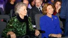Irene de Grecia, junto a la reina Sof�a, en un concierto en diciembre del 2024