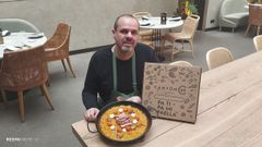 Gonzalo Fern�ndez, jefe de cocina del restaurante Cant�n 23