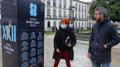 Maite Ferreiro y Rub�n Arroxo presentaron el programa de la Mostra de Teatro Cl�sico de Lugo