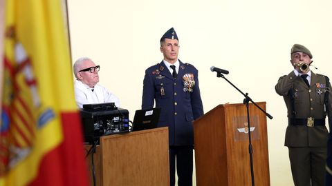 CELEBRACI�N DE LA VIRGEN DE LORETO EN EL EVA 10. ESTACION DE VIGILANCIA AEREA
