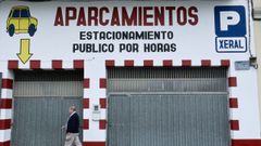 El nuevo aparcamiento, que todav�a no ha abierto, ya est� pintado