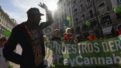 Marcha en Madrid para pedir la legalizacin del cnnabis