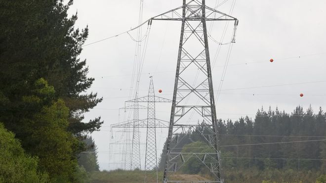 Torres el�ctricas en Lugo