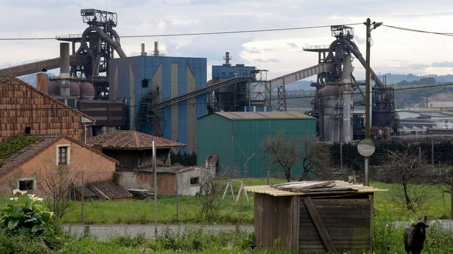 las instalaciones de ArcelorMittal en Veri�a