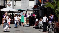 La ca�da de actividad de la hosteler�a grovense tras la Festa do Marisco afecta directamente al aumento del paro