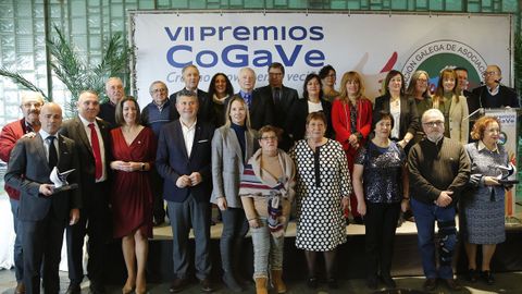 PALEXCO ENTREGA DE PREMIOS DE LA CONFEDERACION GALEGA DE ASOCIACIONES VECI�AIS ROSALIA DE CASTRO 