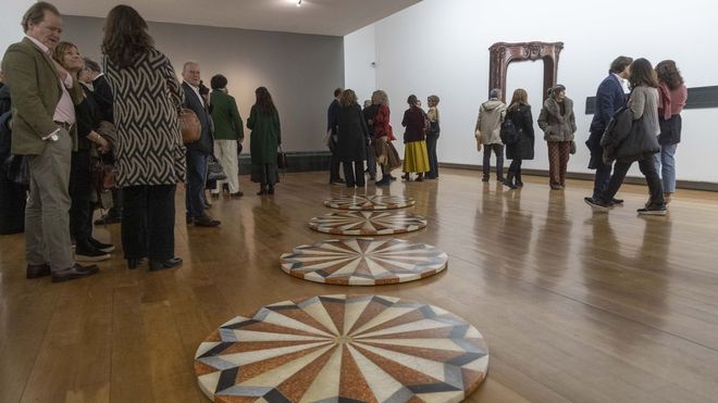 Inauguraci&oacute;n de &laquo;Ante a lei&raquo; que estar&aacute; en e CGAC hasta el 31 de mayo.