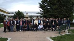 Asistentes a la charla de Fran Justo organizada por la Asociaci�n de Entrenadores Afiador en el Centro Penitenciario de O Pereiro de Aguiar.