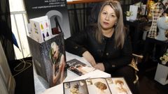 La peluquera viveirense �ngeles Salgueiro, una de las portavoces del movimiento de peluquer�as que llama a no abrir 