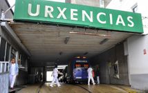 Entrada de Urgencias del hospital Arquitecto Marcide en una imagen de archivo. 
