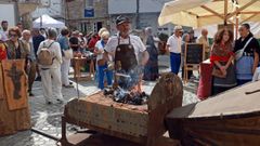 Tradici�n, m�sica e bo ambiente no Feir�n de Rianxo